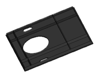 Joint caoutchouc noir 100 x 108 mm vis sans fin CADEL 4D18013004